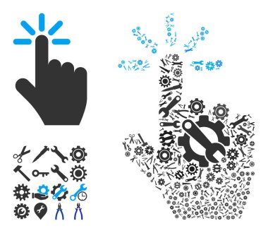 Mozaik Endüstriyel Araçlar Tıklaması