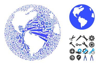 Endüstriyel Araçlar Dünya Kolajı