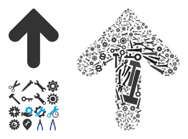 Endüstriyel Aletlerin Mozaik Oku