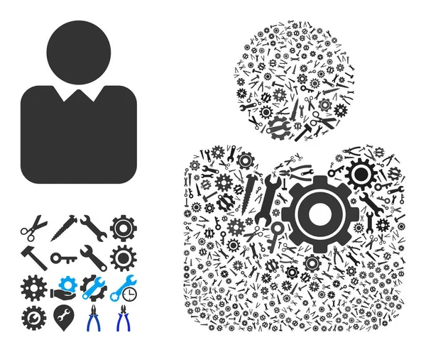 Hizmet Araçlarının Mozaik Kişisi