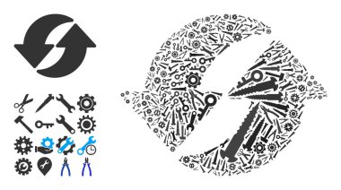 Hizmet Araçlarının Mozaik Yenilemesi