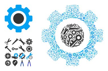 Tamir Araçları Mozaiği