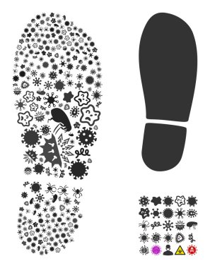 Grip Virüslerinin Çizme İzi Simgesi