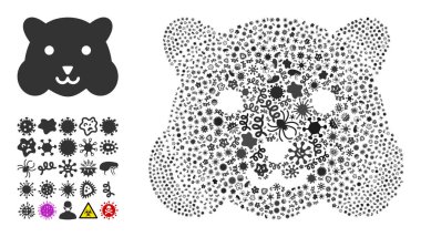 Mozaik Hamster Grip Patojenleri Simgesi