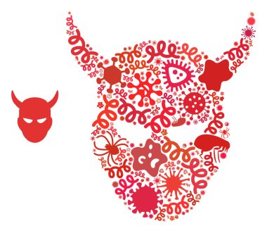 Kompozisyon Servisi Enfeksiyon Patojenleri Simgesi