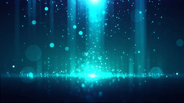 Glittering Particles Shiny Lights Elegant Abstract Background — ストック写真