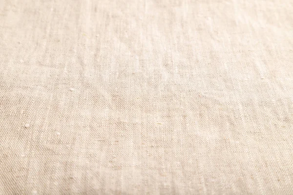 Fragment Smooth White Linen Tissue Side View Natural Textile Background — Stock Photo, Image