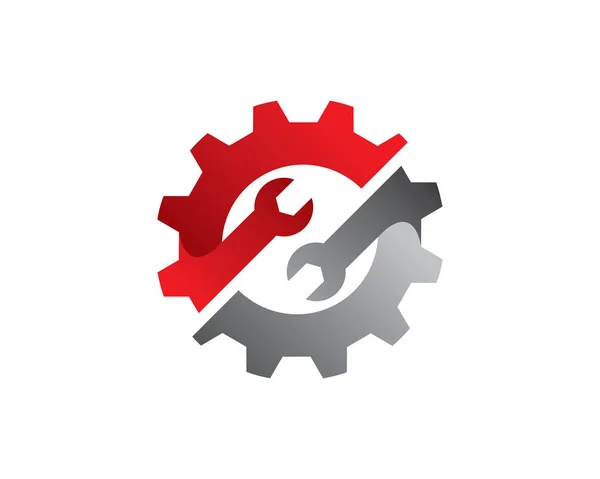 Modelo Logotipo Construção Ícone Símbolo — Vetor de Stock
