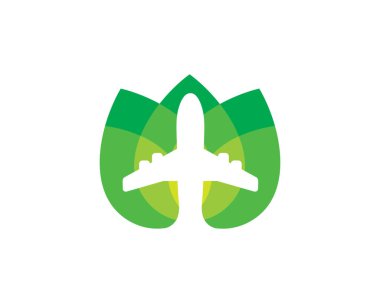 Eko Uçuş Logosu Şablonu, Simge, Simge