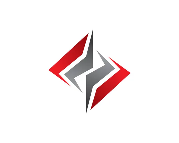 Plantilla Logotipo Línea Moderna Icono Símbolo — Vector de stock