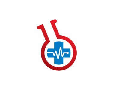 Tıbbi Laboratuar Logo Şablonu, Simge, Simge