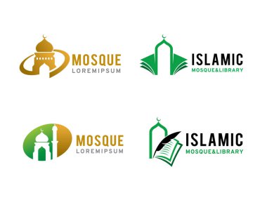 Cami logosu sembolü veya simge şablonu