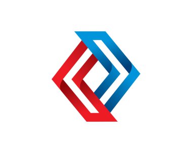 Sol ve sağ Logo Şablonu, Simge, Simge