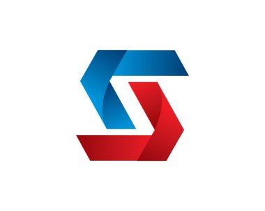 S harfi logo şablonu, simge, sembol