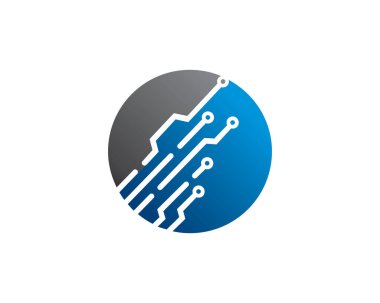 Çember Teknik Logo Şablonu, Simge, Simge