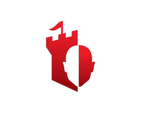 Reino Logo Plantilla Icono Símbolo — Vector de stock