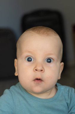 Şirin bebek yakın çekim portre