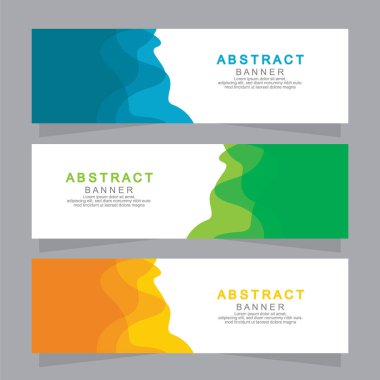 İş afişi, set, standee afiş şablonu, modern pankart.