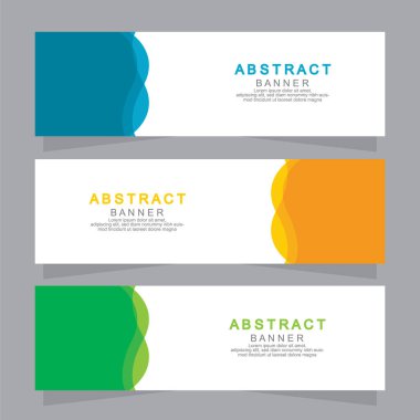 İş afişi, set, standee afiş şablonu, modern pankart.