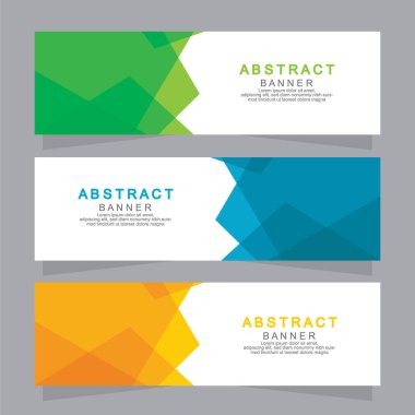 İş afişi, set, standee afiş şablonu, modern pankart.