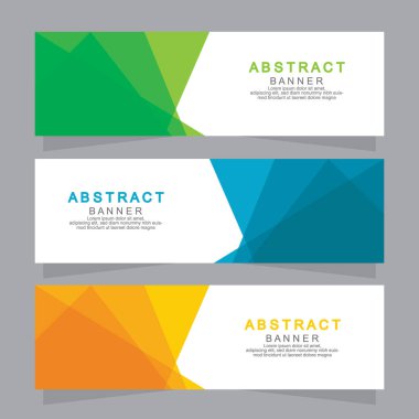 İş afişi, set, standee afiş şablonu, modern pankart.