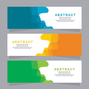 İş afişi, set, standee afiş şablonu, modern pankart.