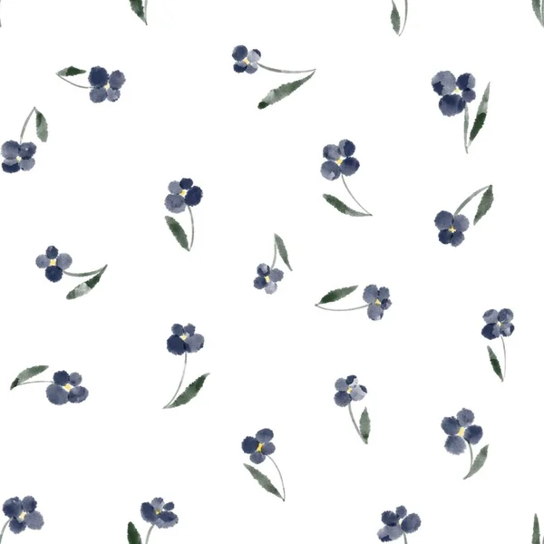 Cute Seamless Floral Pattern — Stock Photo, Image