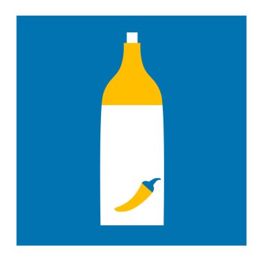 Ukrayna sembolü mavi sarı renk teması. Simge vektörü. Ukrayna 'da barış kavramı. Tasarım ve web için çizim. Ukrayna 'da basit sanat. Savaş yok. Ukrayna 'nın yanında dur.