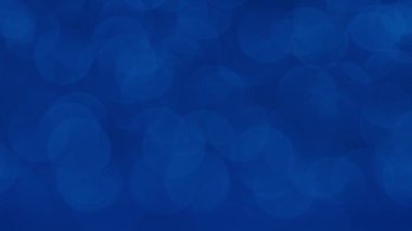 Güzel mavi parlak bokeh, sığ alan derinliği, soyut arkaplan