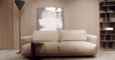 Modern Living Room Interior With Comfortable Sofa. Modern and Cosy House.