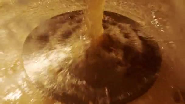 Brewing Boil Tank Beer Production Cooked Malt Barley Craft Beer — Videoclip de stoc