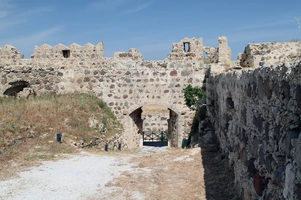 Gate Antimachia Fortress Island Kos Greece Stock Photo
