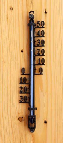 Hot Summer Thermometer Did Withstand High Temperatures — 스톡 사진