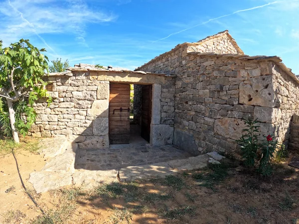 Antigua Casa Piedra Croacia —  Fotos de Stock
