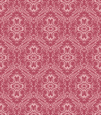 Eski, dikişsiz desen. Simetrik duvar kâğıdı. Hassas süsü tekrarlayan vektör.