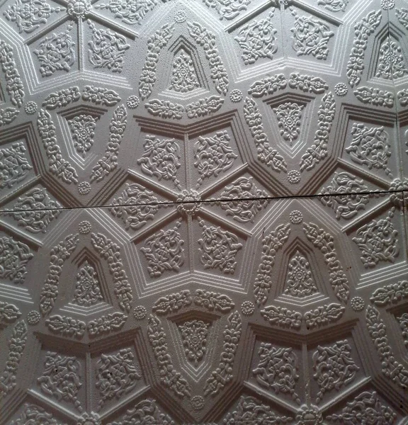 İnşaat süsü duvar detayı, grafik çizim dokusu