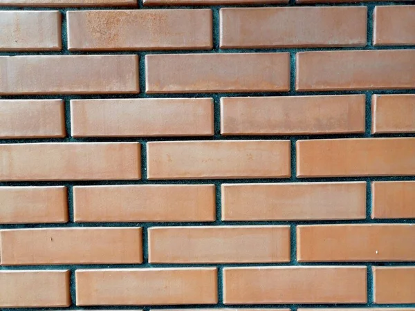 Red Brick Wall Strictly Weathered Graphic Background Image — Stockfoto