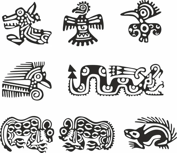 Prehispánica imágenes de stock de arte vectorial | Depositphotos