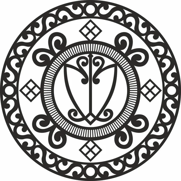 Vektör tek renkli Yakut maskotu 