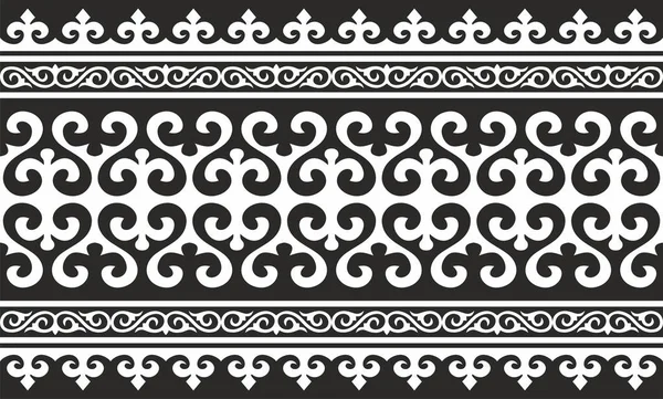 Vektör renkli, pürüzsüz Mısır süsü. Sonsuz çember, halka, sınır, Eski Mısır çerçevesi.