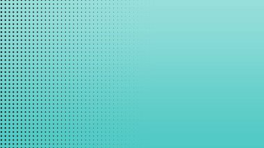 Açık yeşil arka planda siyah noktalar. Soyut Gradyan, Yarım Tonlu Noktalar, Tasarımınız İçin Güzel Radyal Gradyan.