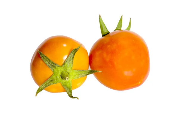 Fruta Tomate Naturaleza Orgánica Fresca Aislada Sobre Fondo Blanco — Foto de Stock