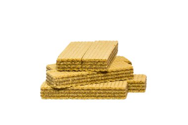 Çikolata aromalı lezzetli ve tatlı bir tadı var. beyaz arkaplanda izole