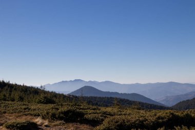 Karpat dağlarında sonbahar