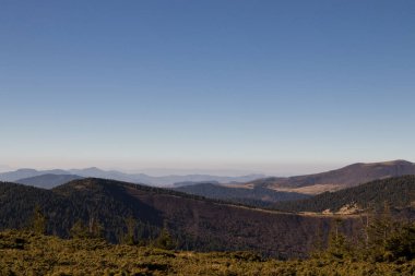 Karpat dağlarında sonbahar