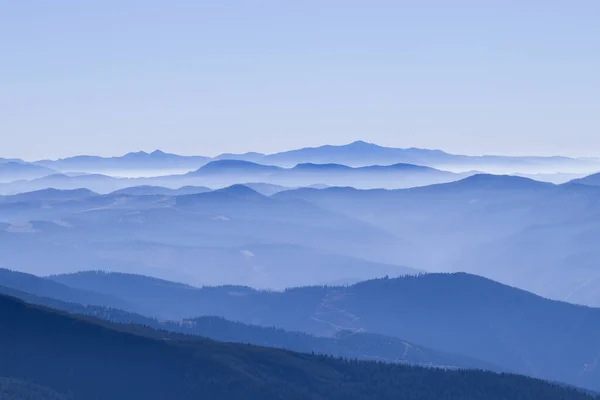 Podzim Karpatských Horách Stock Fotografie