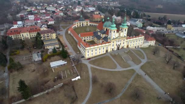 Svat Kopeek Olomouce Bazilika Minora Návštěva Panny Marie České Republice — Stock video