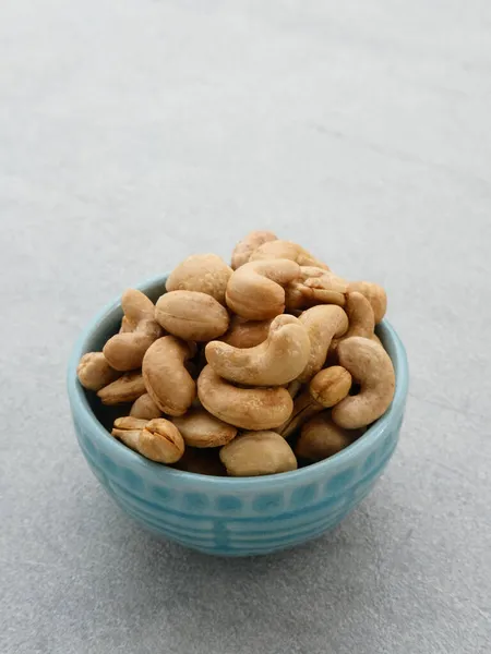 Nerkowca Nut Indonezji Znany Jako Kacang Mete Wybiórczy Obraz Ostrości — Zdjęcie stockowe