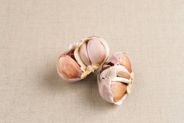 Taze sarımsak, kapat ve boşluğu kopyala.