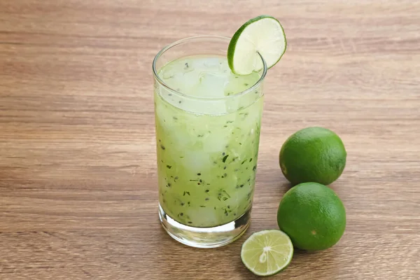 Timun Serut Typical Indonesian Drink Made Shaved Cucumber Syrup Lime — Stock Photo, Image